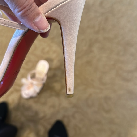 Christian Louboutin pink petal sandals size 40 - Picture 10 of 10